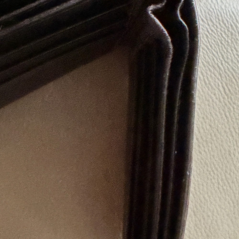 Gucci Chocolate Brown Embossed GG Leather Wallet Insert - Picture 7 of 10